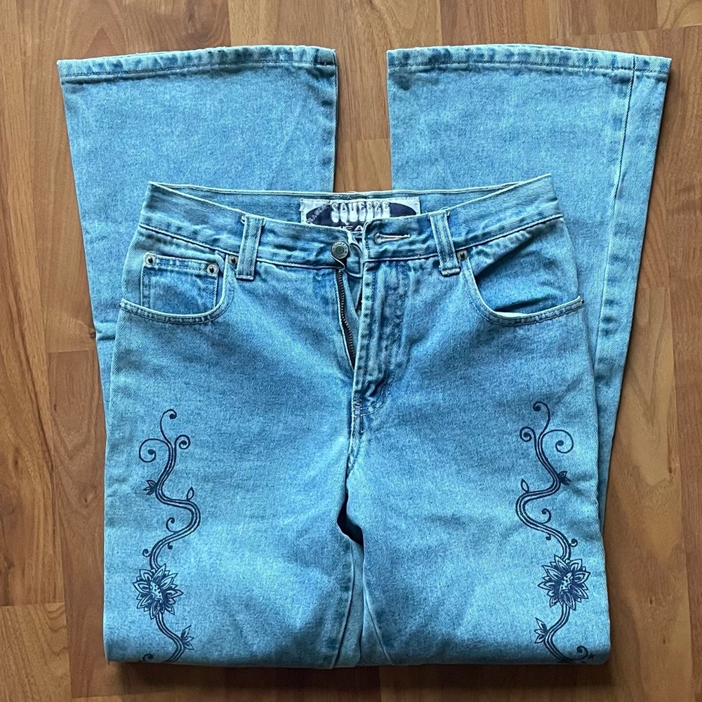 Vintage 90s high waisted flare jeans